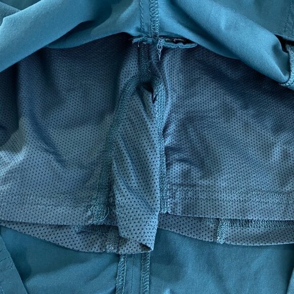 L.L. Bean Skort Skirt Teal Outdoor Hiking Polyester‎ Blend Women's Size 8 Flawed - Picture 9 of 9